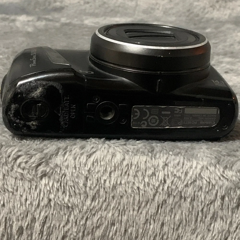 Canon PowerShot SX150 IS 14.1MP Digital Camera 12x Optical Zoom HD Black PC1677